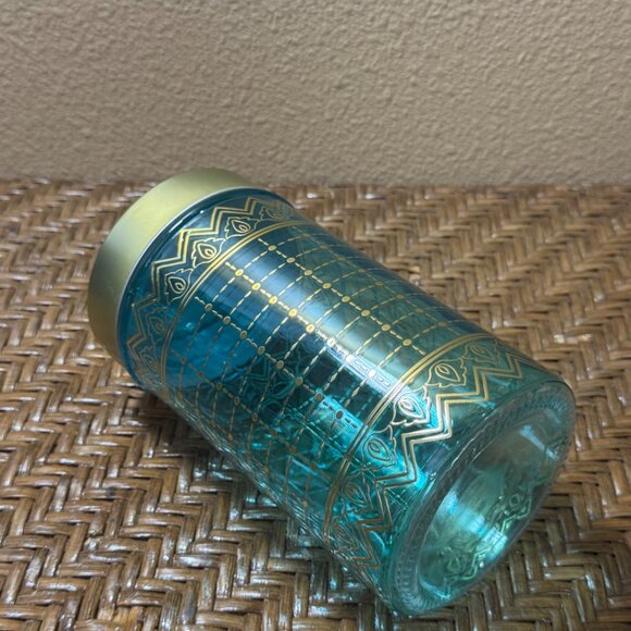 World Market  Jaipur Storage Container Decorative Glass Jar Lid - Picture 6 of 8